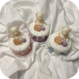 mini cake candle (strawberry cheesecake)